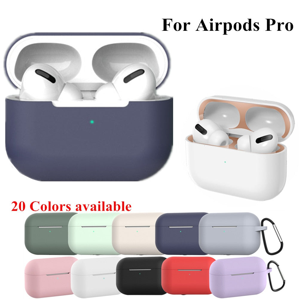 Silicone Cover Case For apple Airpods Pro